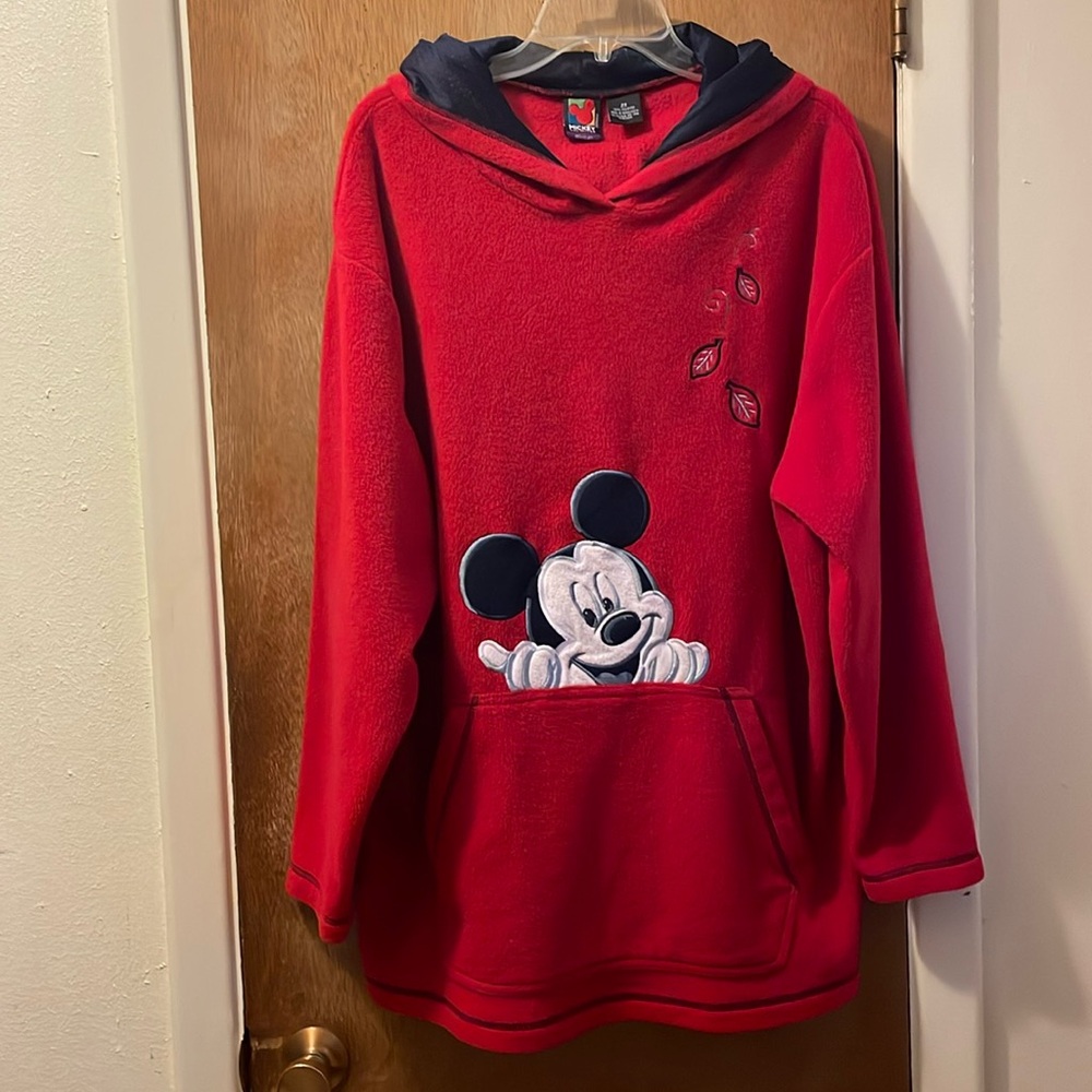 Vintage Mickey Unlimited Woman Hoodie With Kangaroo Pocket Sz 2X